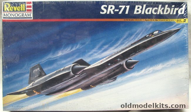 Monogram 1/72 Lockheed SR-71 Blackbird with GTD-21 Drone and Ground Cart, 85-5810 plastic model kit